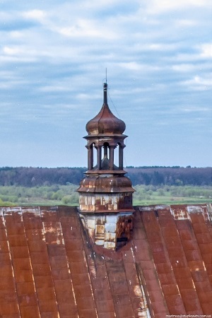 Начало работ по реконструкции крыши в г. Комарно kostel5-1-2